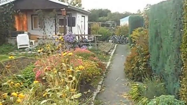 Жизнь в Германии. Каменц. Осень на даче. смотреть онлайн