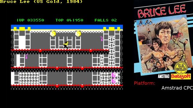 [Amstrad]  Bruce Lee 1 loop clear