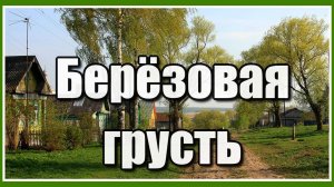 "По ночам деревенька мне снится, и родительский дом средь берёз, грусть забытая в душу струится..."