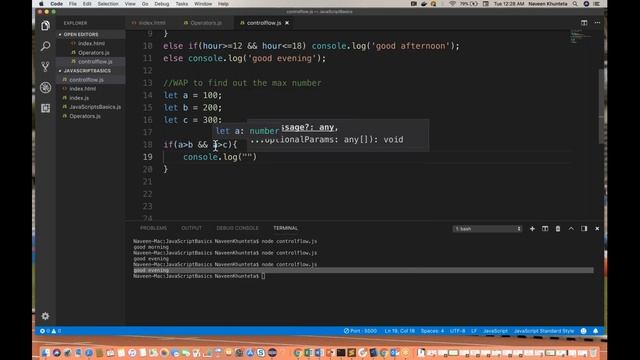 If Else & Switch-Case - Control Flow in JavaScript - Part -3