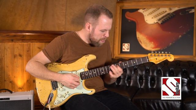 2015 Fender Stratocaster 59 Heavy Relic Pin Up John Cruz | Guitar Demo смотреть онлайн