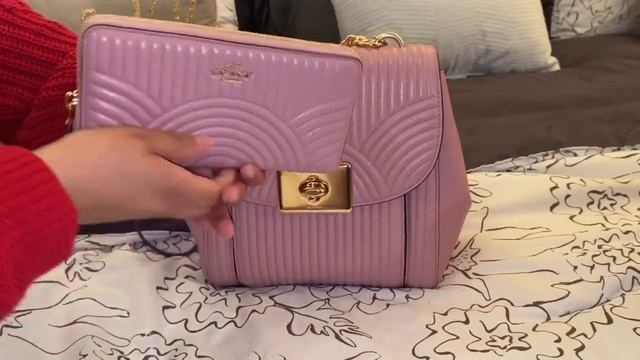 COACH | Review Friday | Cassidy Quilted Backpack | What Fits Inside смотреть онлайн