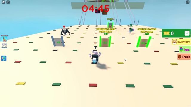 ГОНКА, НО МЫ СТРОИМ ЛЕСТНИЦУ ПОД НОГАМИ! Roblox Bridge Race смотреть онлайн