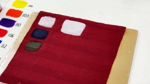 Jacquard Textile Colors Paint SWATCHES & EXPLANATION