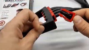 Эспандер/эспандер для рук/резиновый эспандер/плечевой, 5-ти полосный трубчатый/65 см, от 8 до 40 кг