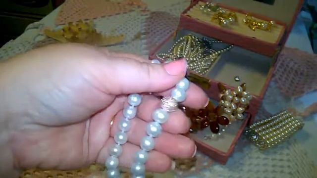 Моя коллекция украшений из жемчуга