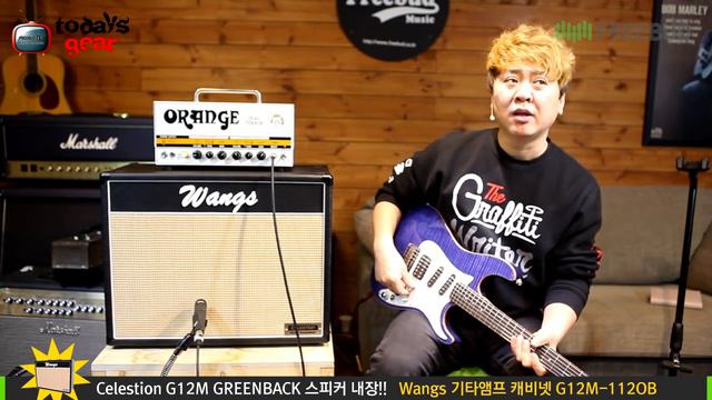 Todaysgear Wangs 기타앰프 캐비넷 G12M-112OB смотреть онлайн