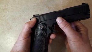 Обзор спрингового пистолета Galaxy G.25, G.25A (Colt 1911 Combat) калибр 6 мм, Airsoft. Разборка