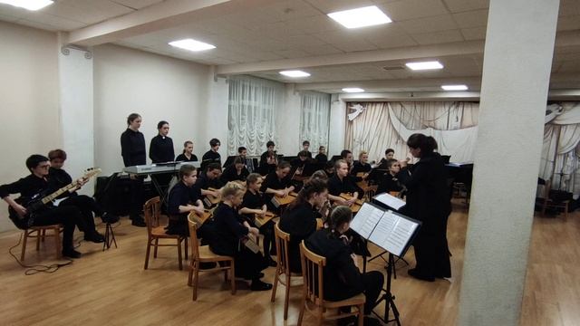 Сводный оркестр народных инструментов"Морозко". Дирижёр Бажанова Валерия Олеговна смотреть онлайн