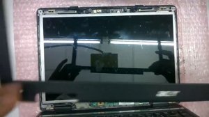 How to take apart/disassemble LCD from Acer Travelmate 4720 laptop