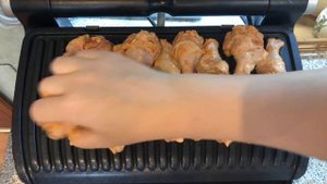 Гриль крылышки Tefal Optigrill XL