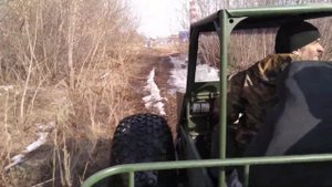 Трэкол 1600х700 самодельный вездеход