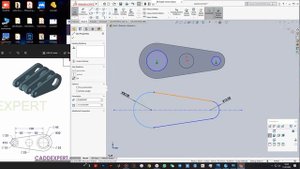 Пример SolidWorks 2 — Создание простой модели и чертежа