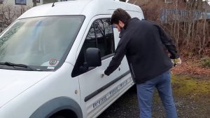 Ford Transit Connect 1,8 2012г. с аукциона в Германии. Покупка, доставка, осмотр.