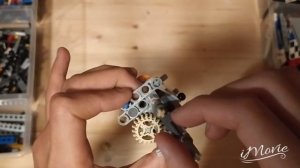 Как работает 4-х ступенчатая коробка передач из LEGO Technic