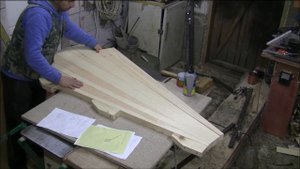 Лестница. Изготовление забежных ступеней