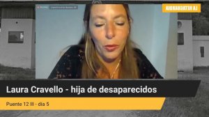 María Laura Cravello Lonardi: "El delito contra mi papá y mamá continúa"