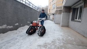 Гусеничная приставка для мотоблока TEXHO-GROUP