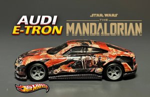 Audi E-Tron The Mandalorian Custom Hot Wheels