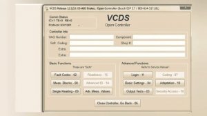 code  defaut 01044 abs audi vw