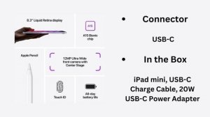 2021 Apple iPad Mini (Wi-Fi, 256GB) - Purple