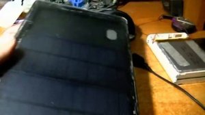 Самодельная солнечная панель для зарядки повербанка.