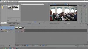 Создание плавного перехода в Sony Vegas