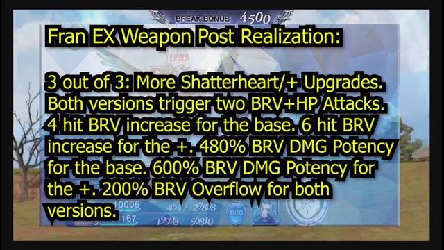 Dissidia Final Fantasy: Opera Omnia FRAN LOST CHAPTERS OVERVIEW