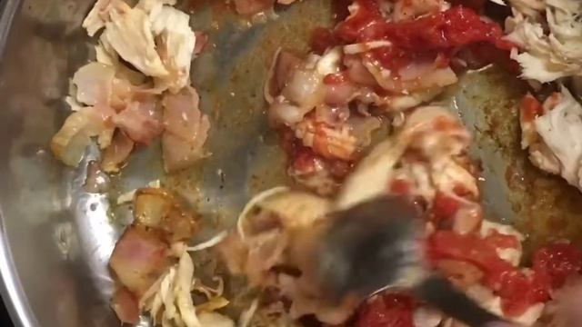 Вкусный ужин - рис с соусом из курицы, помидоров и маслин//rice with chicken, tomato and olive sauc смотреть онлайн