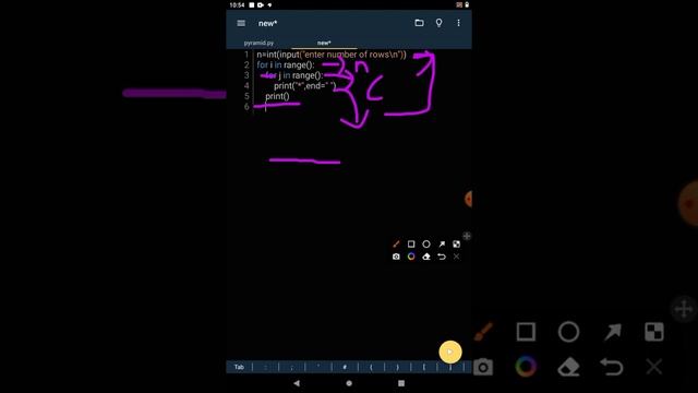Python pattern printing part 1 | python square shape * pattern printing #python #pythonprogramming