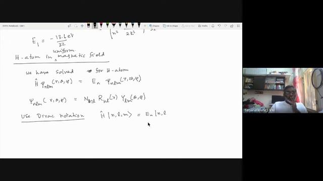 Quantum Mechanics I | Lecture 19 | The Hydrogen atom (Contd.) смотреть онлайн