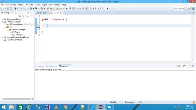 Final Keyword In java Part-32 # final keyword in java with example смотреть онлайн