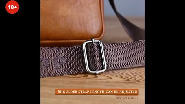 Кожаная мужская сумка Jeep Buluo. Идея подарка. смотреть онлайн