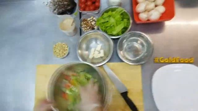 Салат "Типа Греческий" за 40 секунд это Возможно с GoldFood смотреть онлайн