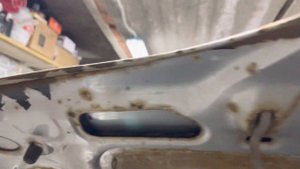 Зачистил все рыжики. Дыры и ржавчина Ваз 2114