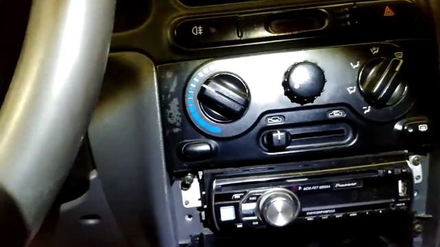 Как быстро снять панель управление печкой и добраться до панели приборов на ланос | DAEWOO LANOS смотреть онлайн