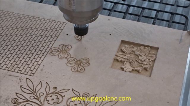 Vacuum Table 4*8 Feet Furniture Cabinet CNC Carving Machine смотреть онлайн