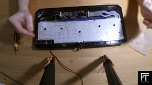 Разбираем клавиатуру Razer DeathStalker / Razer DeathStalker Chroma, замена подложки в клавиатуре