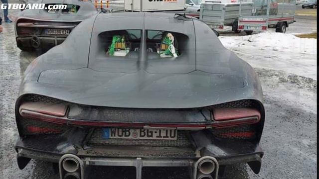 Triple $4 million Bugatti Chiron Super Sport 300+ 3 / 30 in Northern Sweden Great wintercar! смотреть онлайн