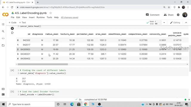 4.5. Label Encoding | Data Pre-Processing | Machine Learning Course
