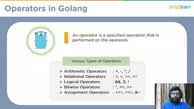 Basics Of Golang For Beginners | Learn Go In 40 Minutes | Golang Tutorial For Beginners |Simplilear