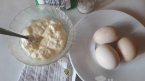 Тесто для пирогов на майонезе