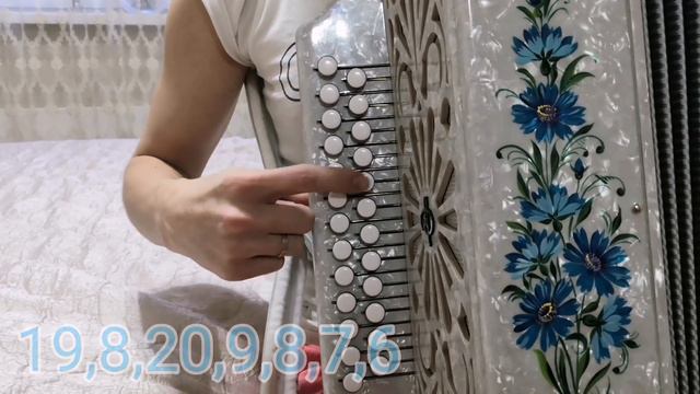 Любо мне, когда Дон разливается(казачья) - разбор на гармони смотреть онлайн