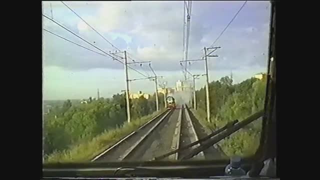 Поездка в кабине машиниста электровоза ЧС7-098
