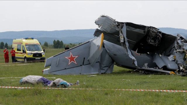 На кузбассе разбился самолёт L-410 с парашютистами