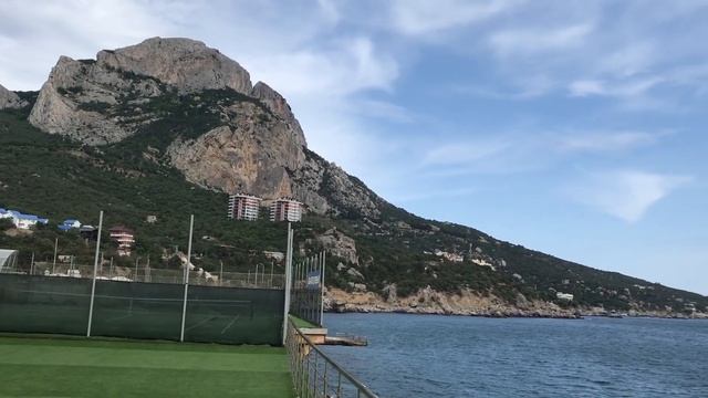 Отдых в Крыму.  Бухта Мечты (Ласпинская бухта). Ласпи.  В Крыму между Севастополем и Ялтой
