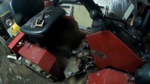 МТЗ 132 снимаю двигатель