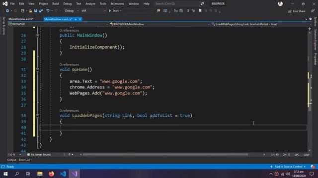 How to Make Your Own Web Browser using C# | Chromium WPF Browser смотреть онлайн