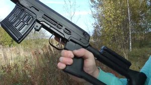 СВД Драгунова охолощенная - Обзор со стрельбой