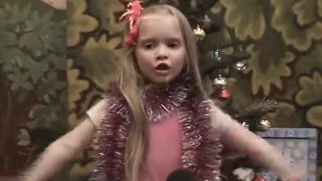Детское стихотворение новогоднее: смешно рассказывает Влада 6 лет